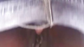 African Chick Abused By Long White Dong Outdoors
