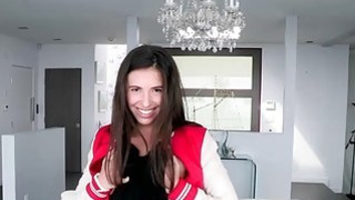 Teen babe Casey Calvert anal fucked by a huge cock